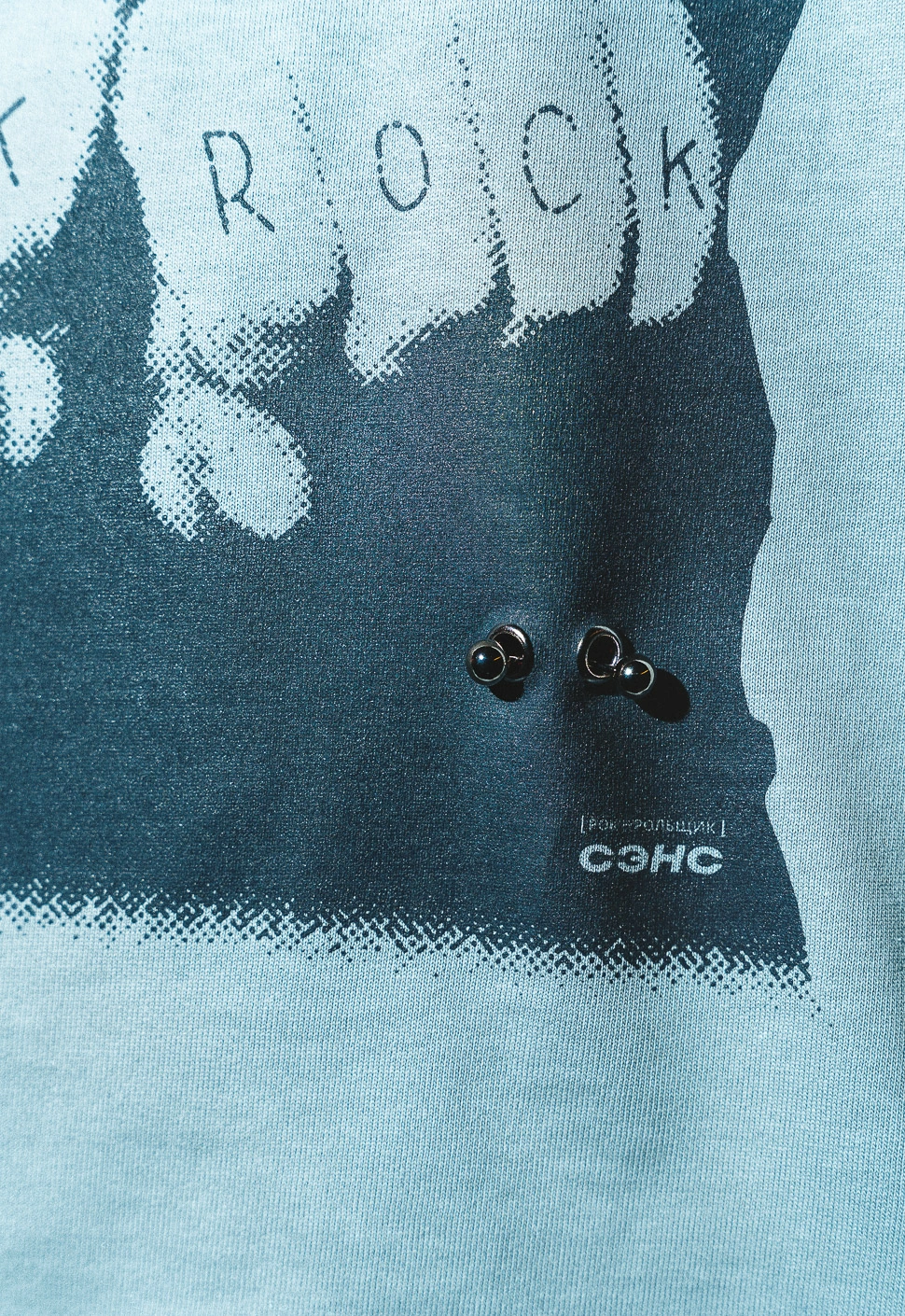 Лонгслив "Smells Like Teen Spirit" серый