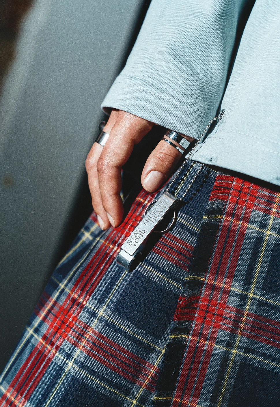 Лонгслив "Smells Like Teen Spirit" серый