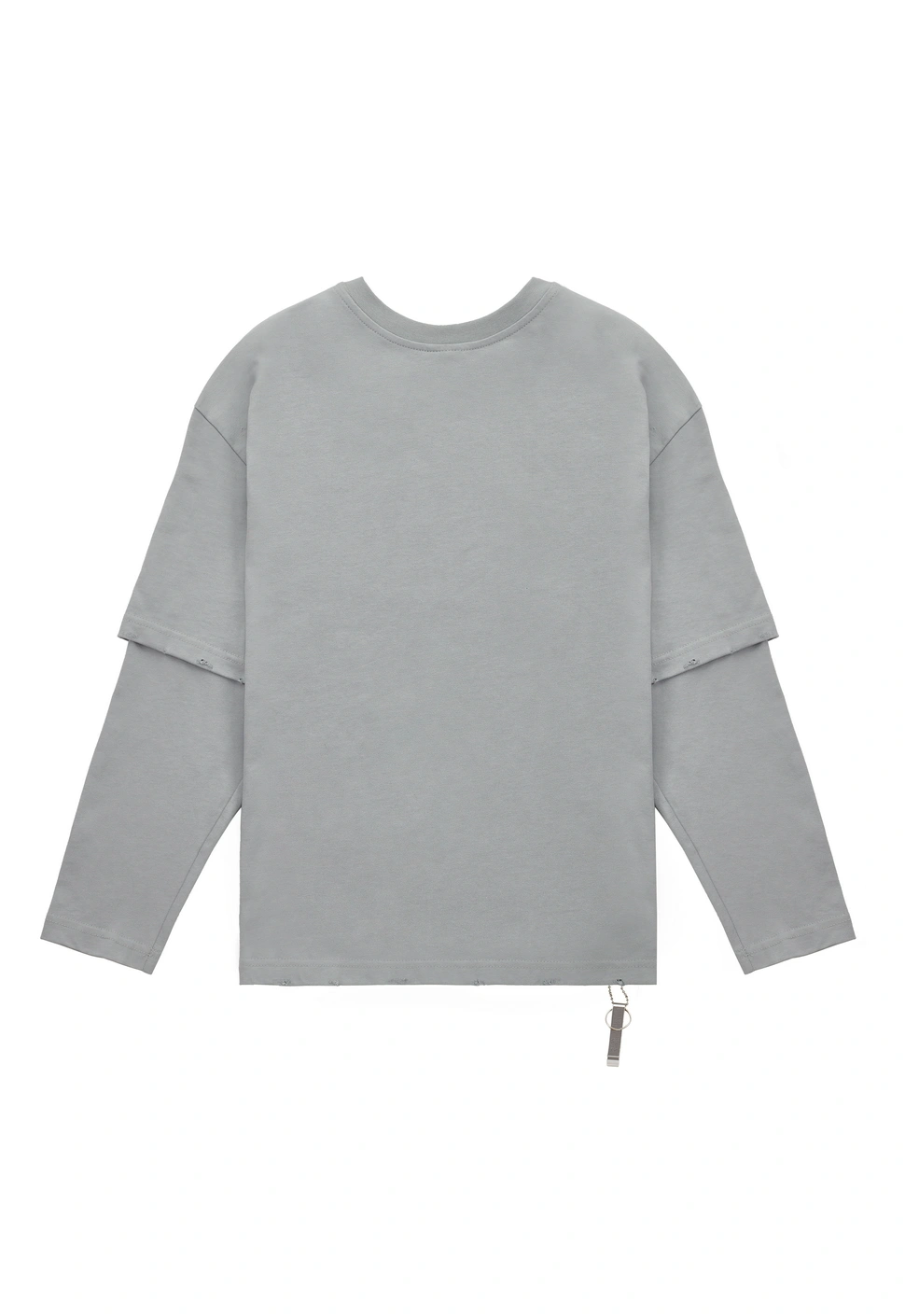 Лонгслив "Smells Like Teen Spirit" серый