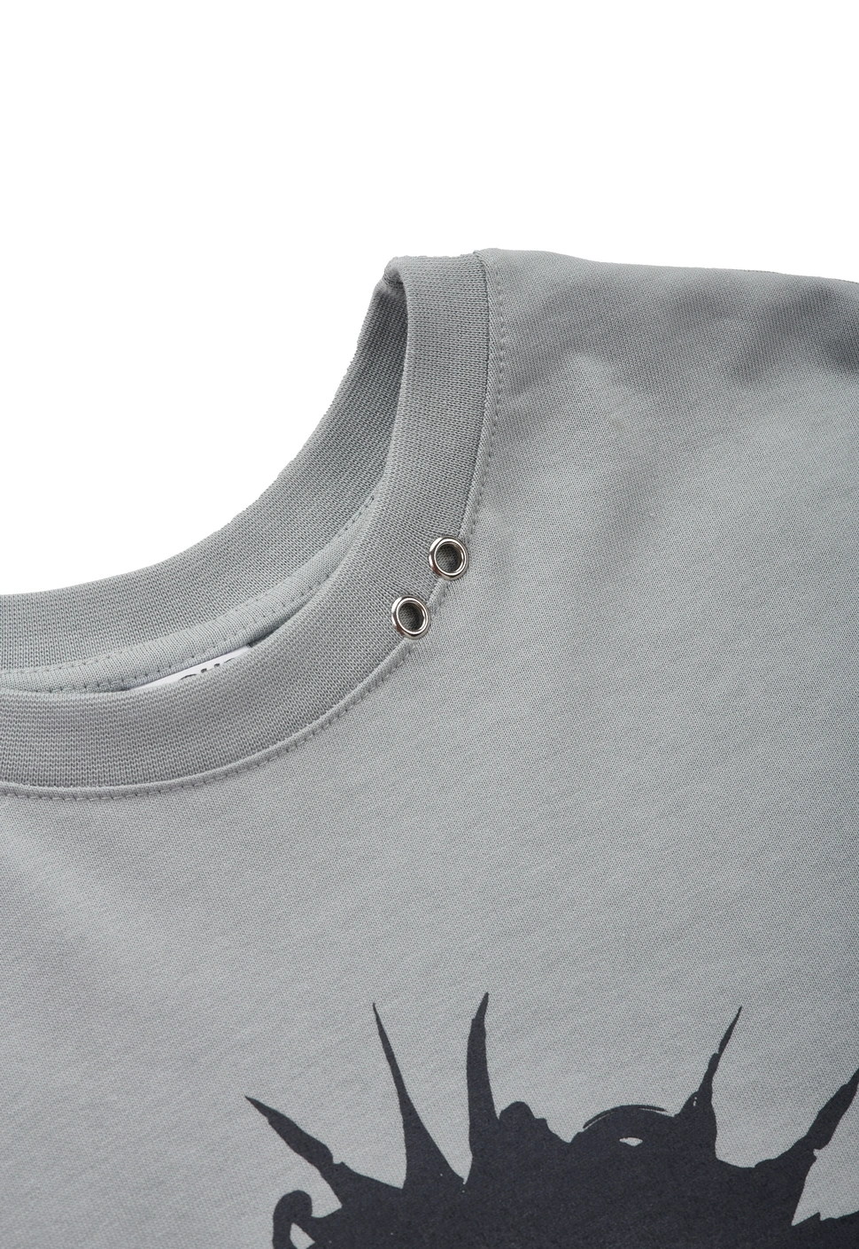 Лонгслив "Smells Like Teen Spirit" серый