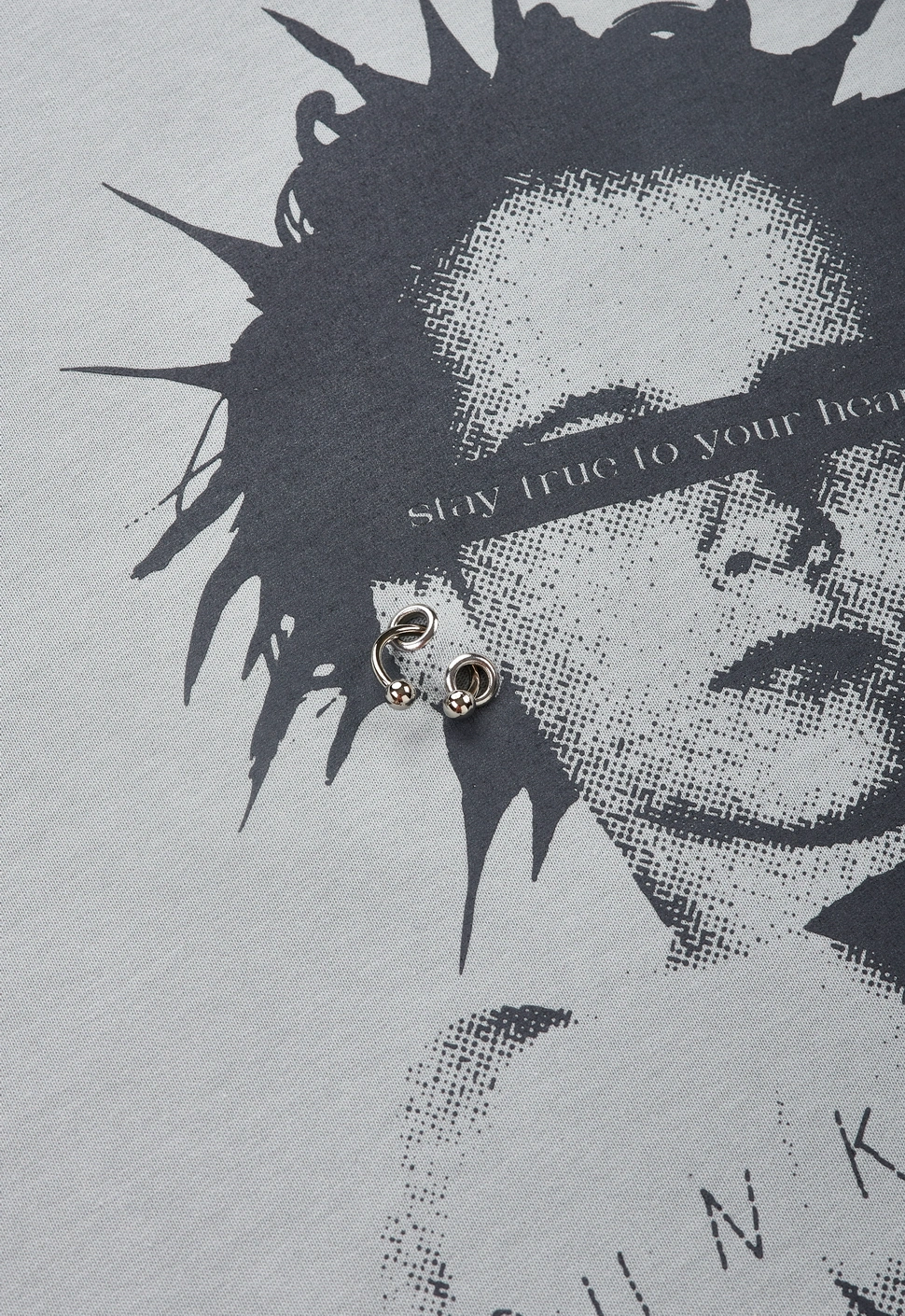 Лонгслив "Smells Like Teen Spirit" серый