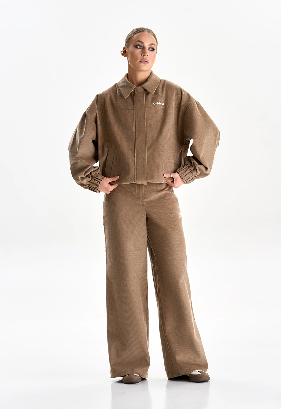 Брюки "Sandstorm" бежевый вельвет