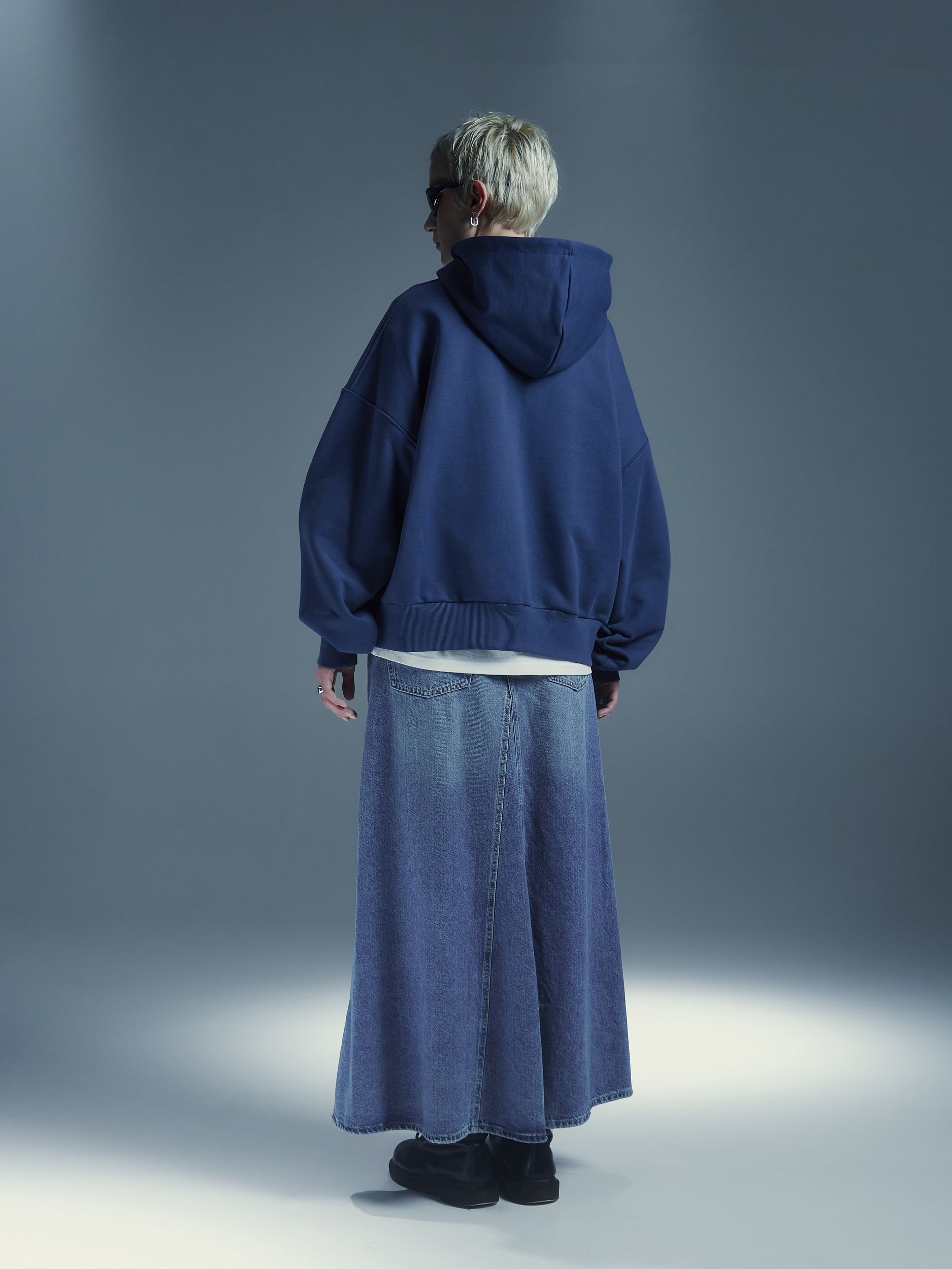 Зип-худи "EMS" Cиний