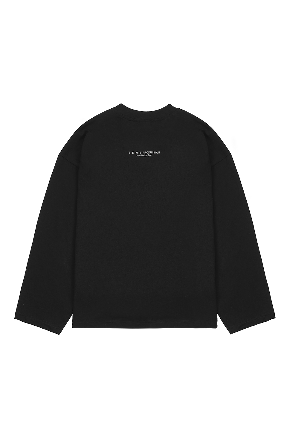 Лонгслив "Silver star" Чёрный