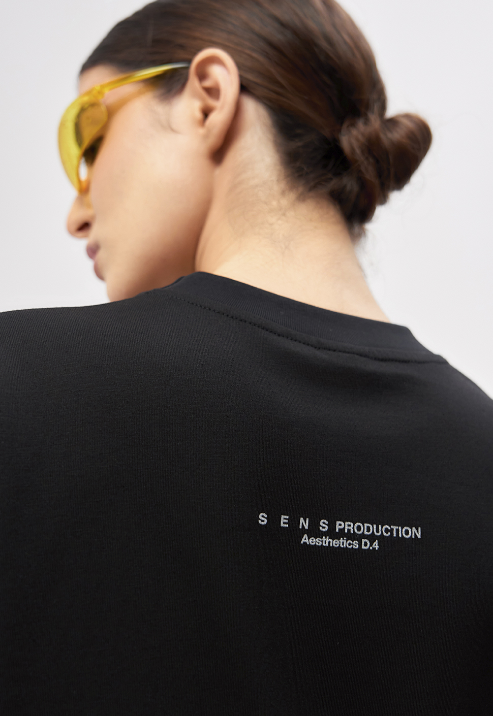 Лонгслив "Silver star" Чёрный