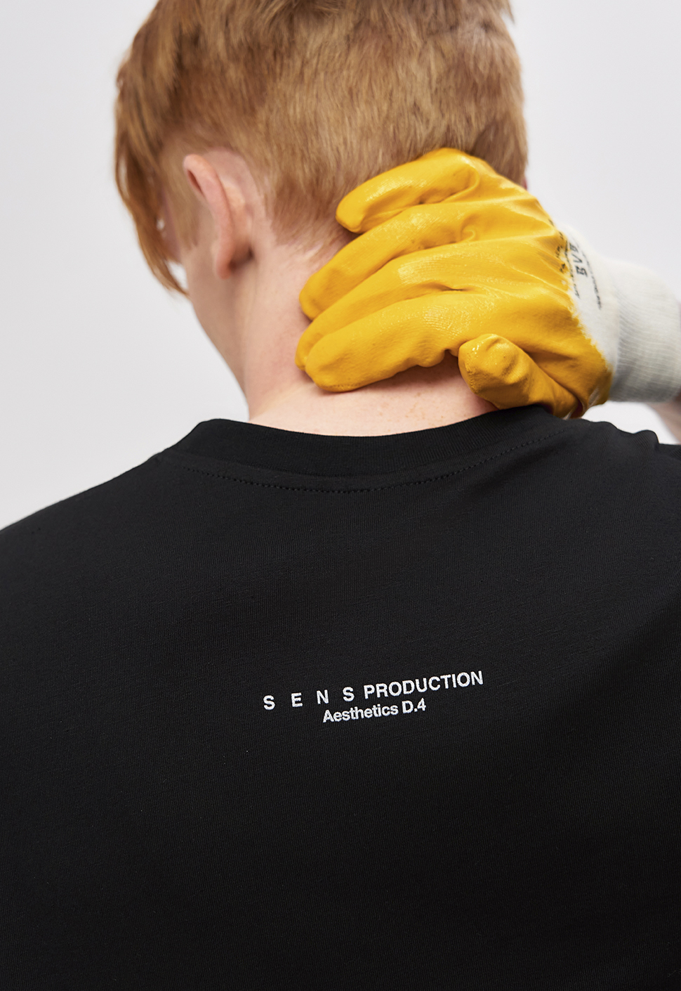 Лонгслив "Silver star" Чёрный