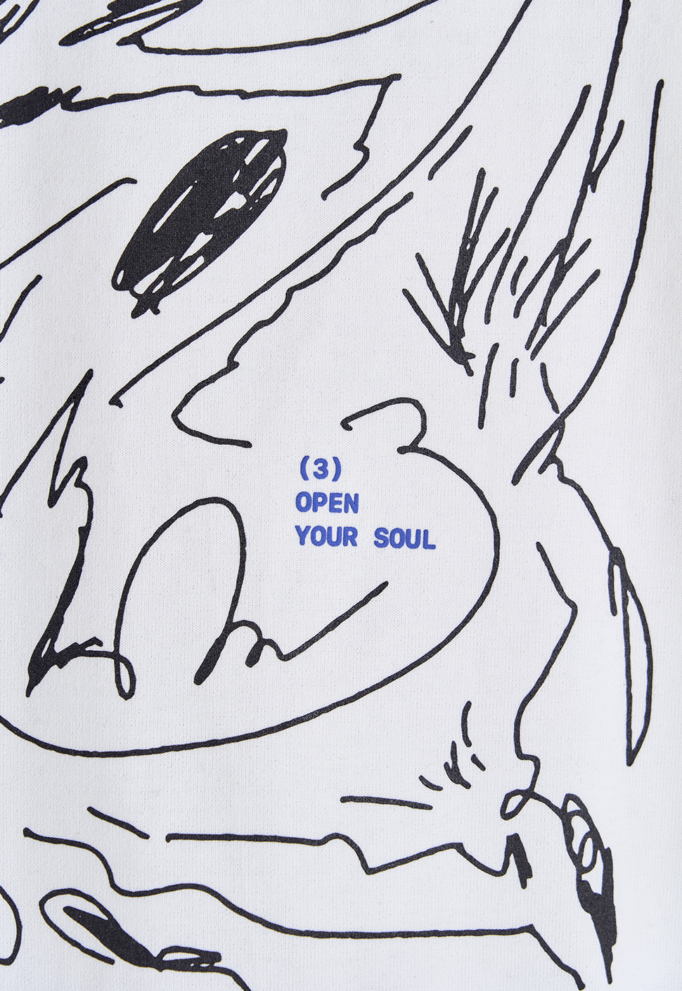 Лонгслив "Find peace" Молочный