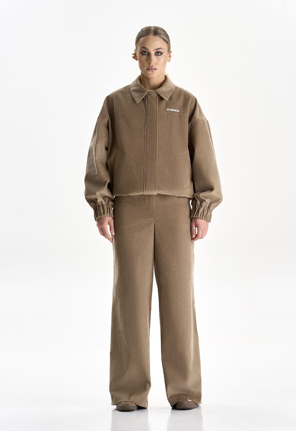 Куртка "Sandstorm" бежевый вельвет