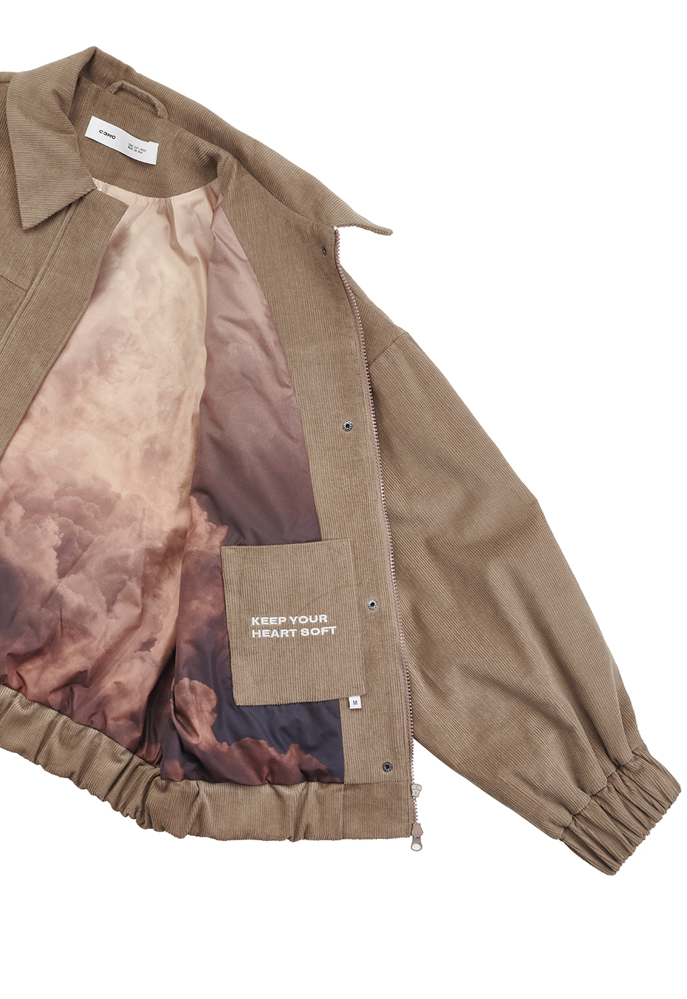 Куртка "Sandstorm" бежевый вельвет