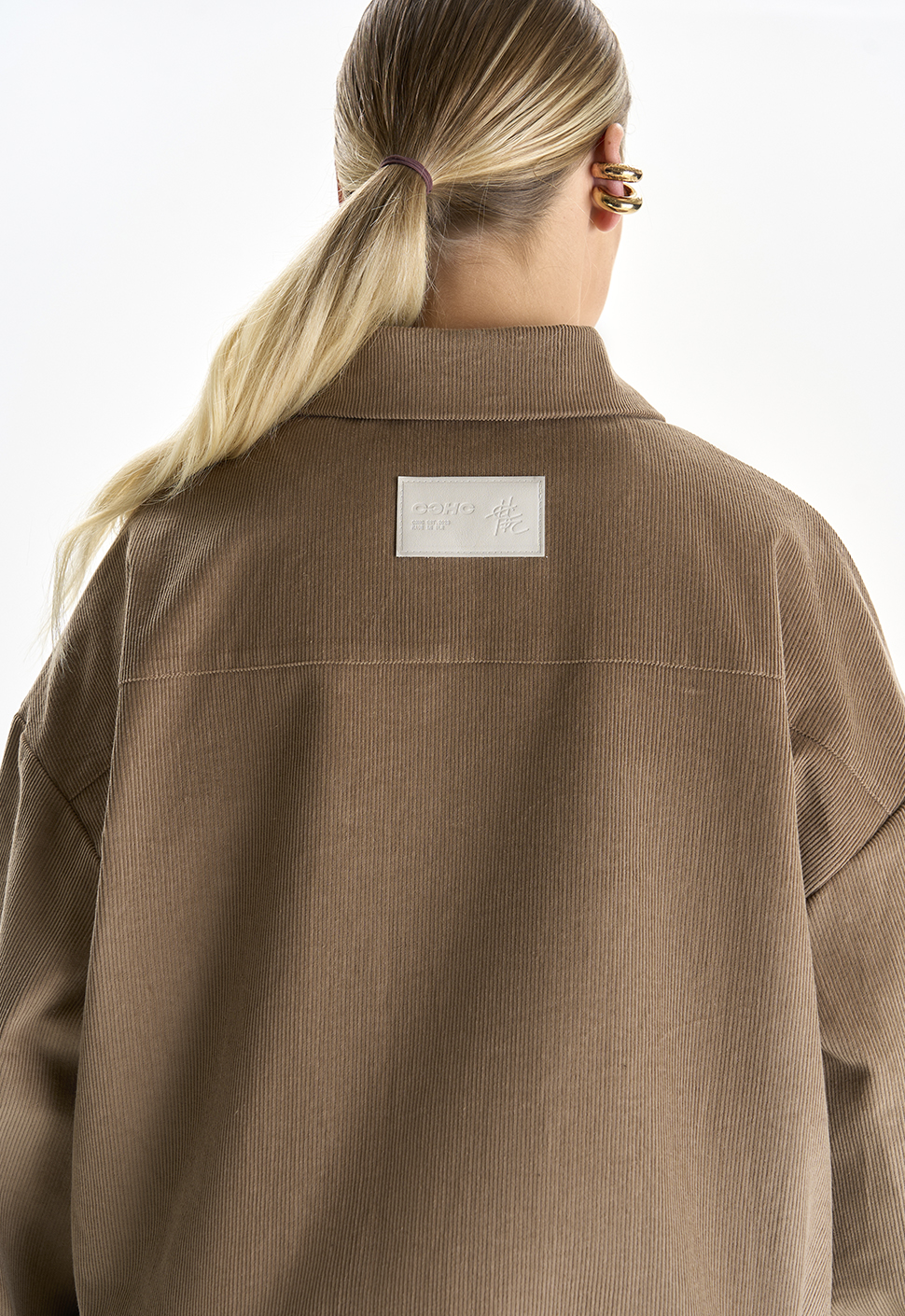 Куртка "Sandstorm" бежевый вельвет