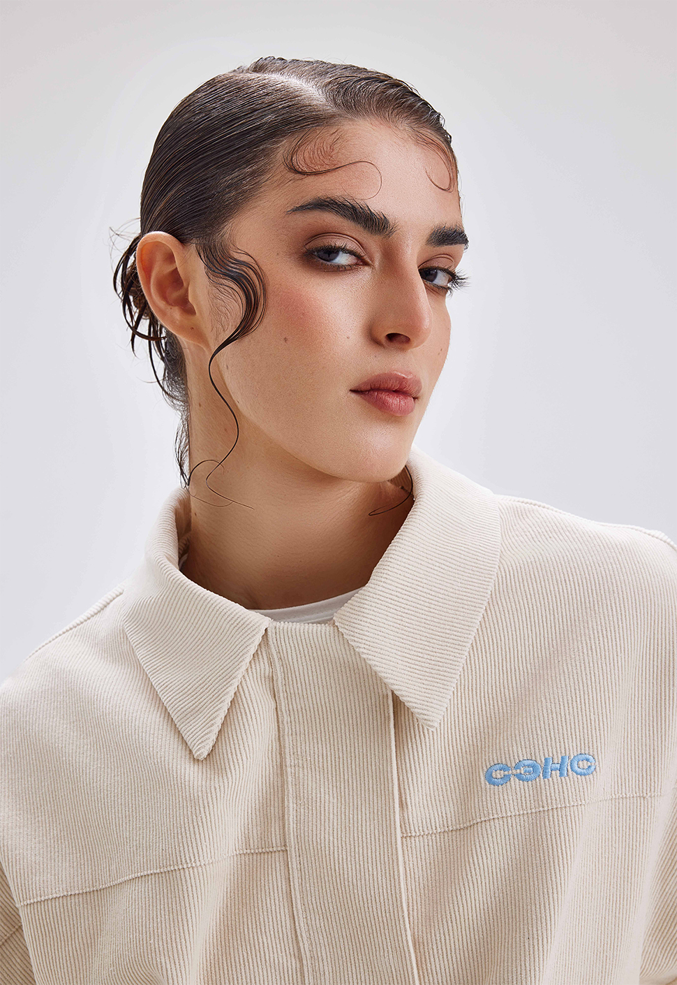 Куртка "Sunrise" молочный вельвет