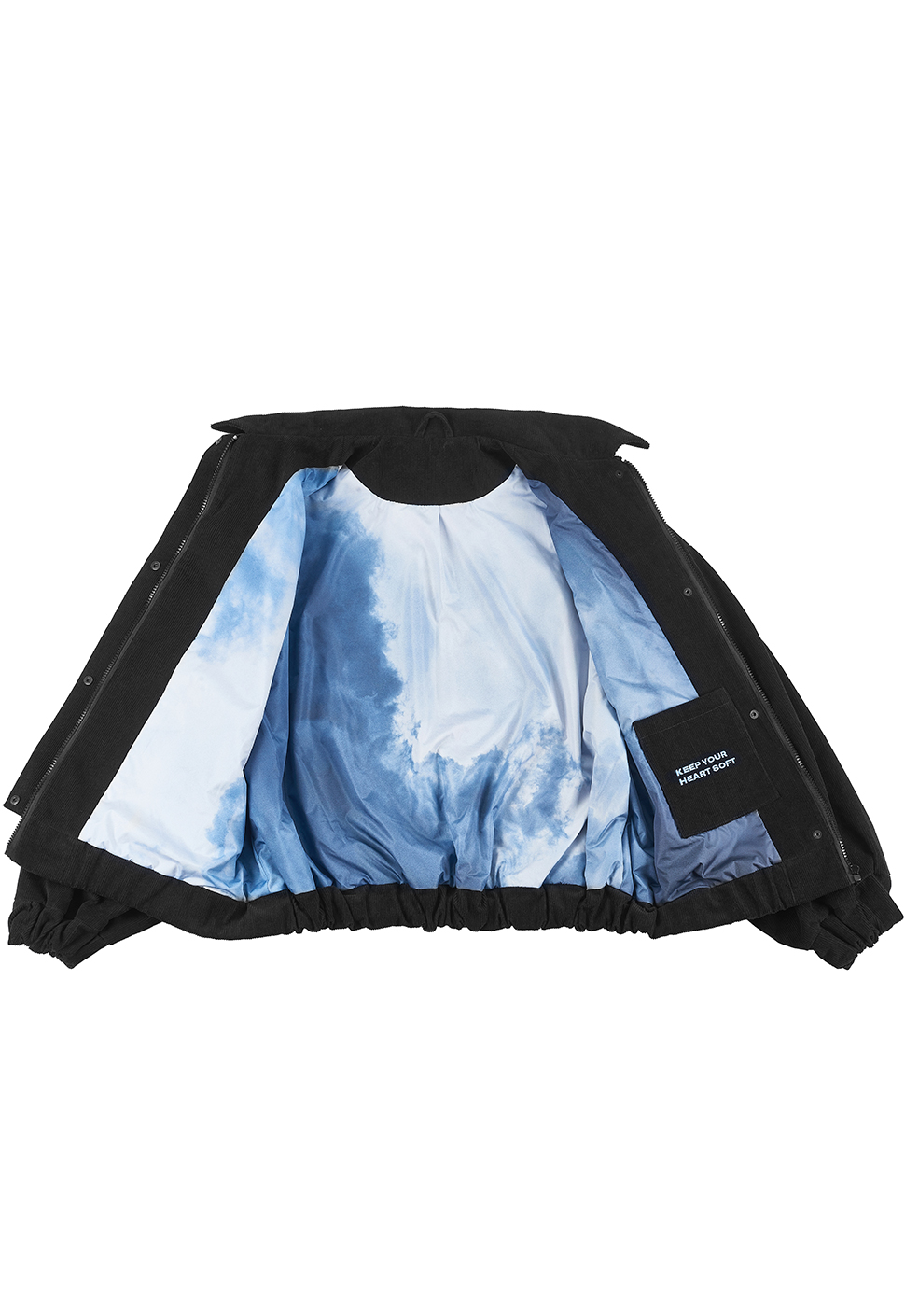 Куртка "Storm" черный вельвет