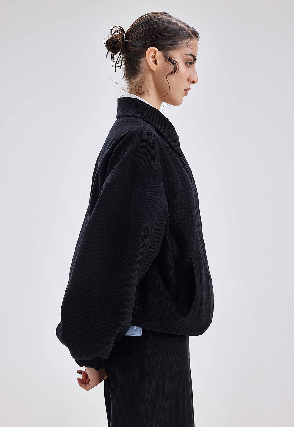 Куртка "Storm" черный вельвет