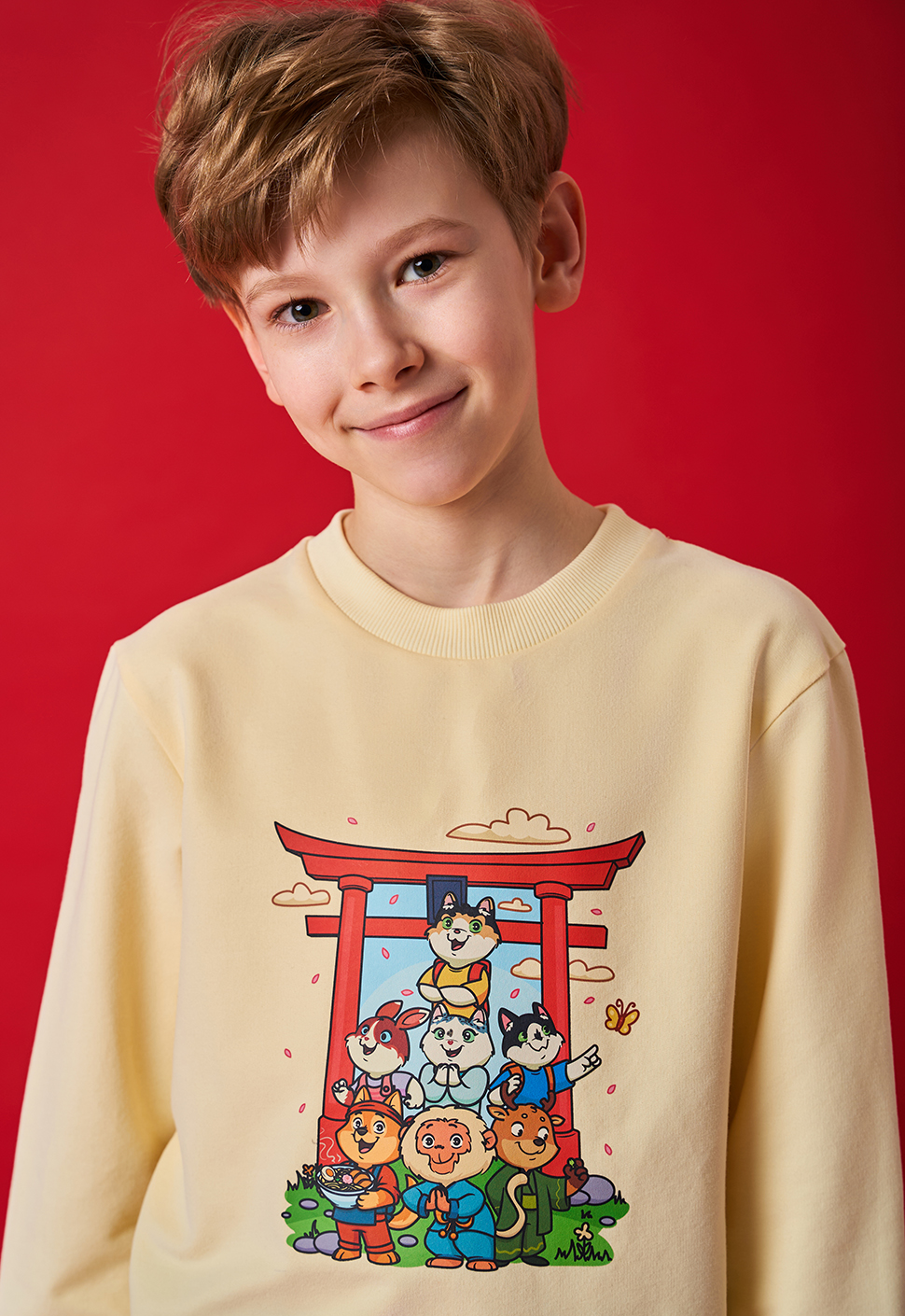 Лонгслив "Приключение Пушистиков"