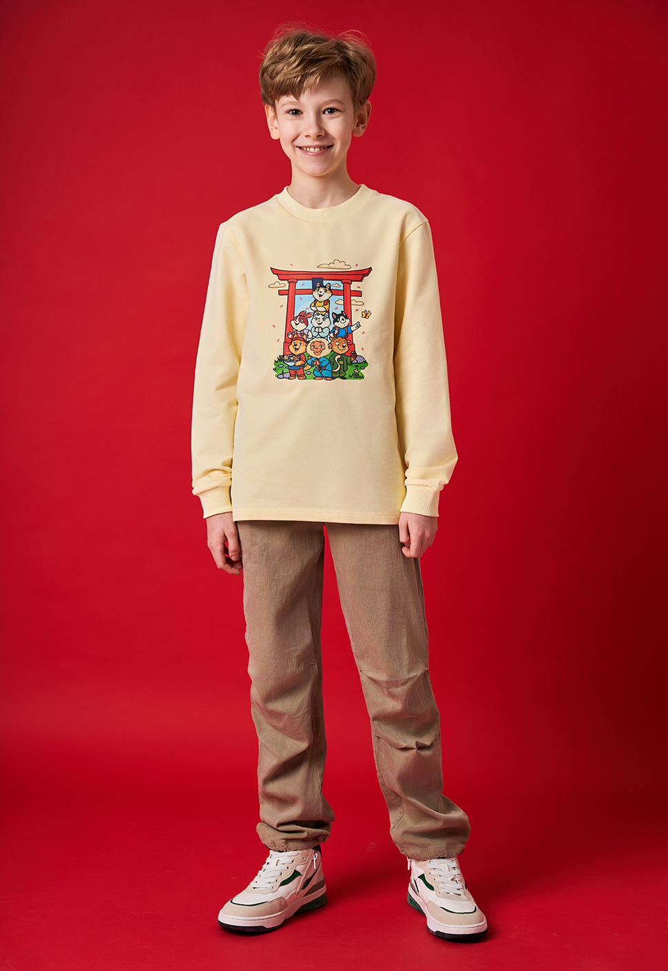 Лонгслив "Приключение Пушистиков"