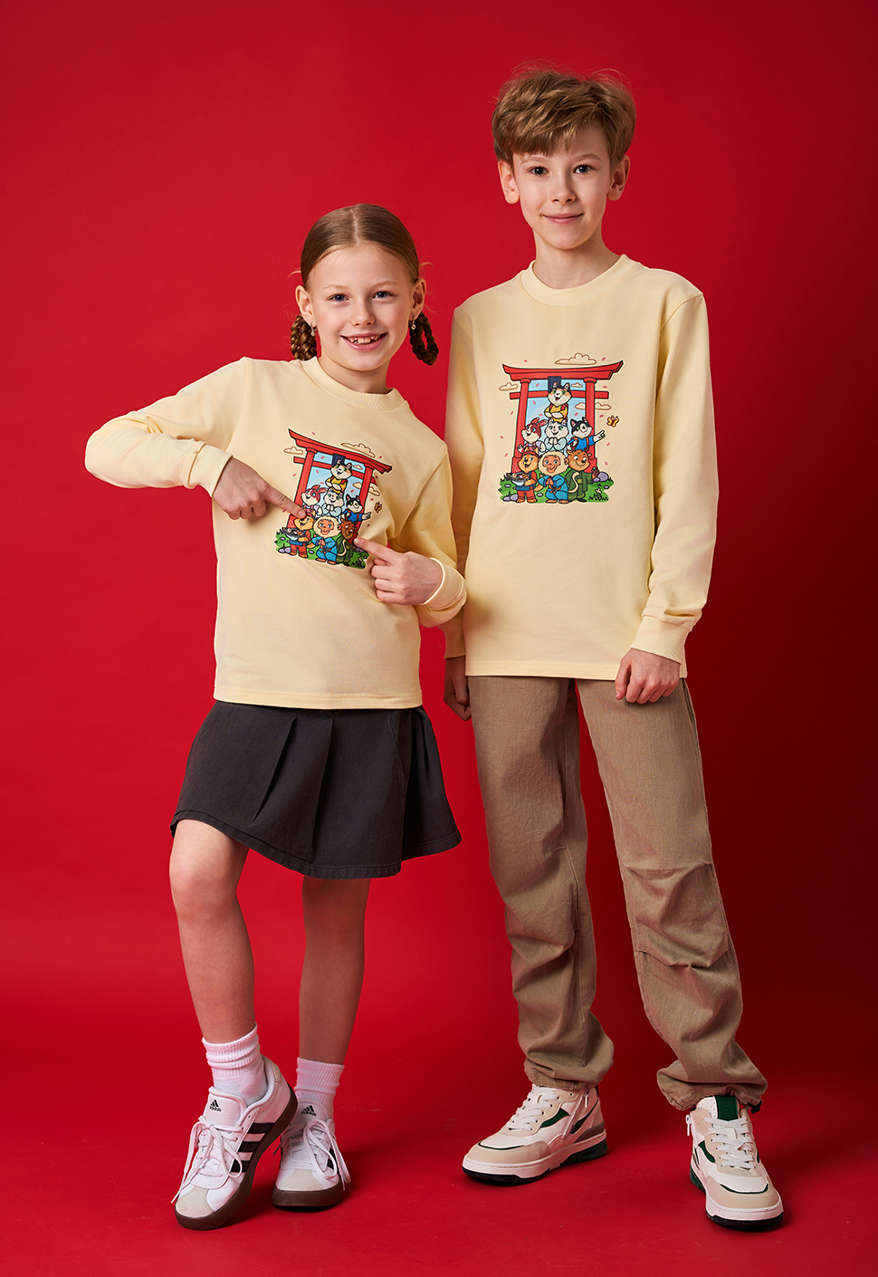 Лонгслив "Приключение Пушистиков"