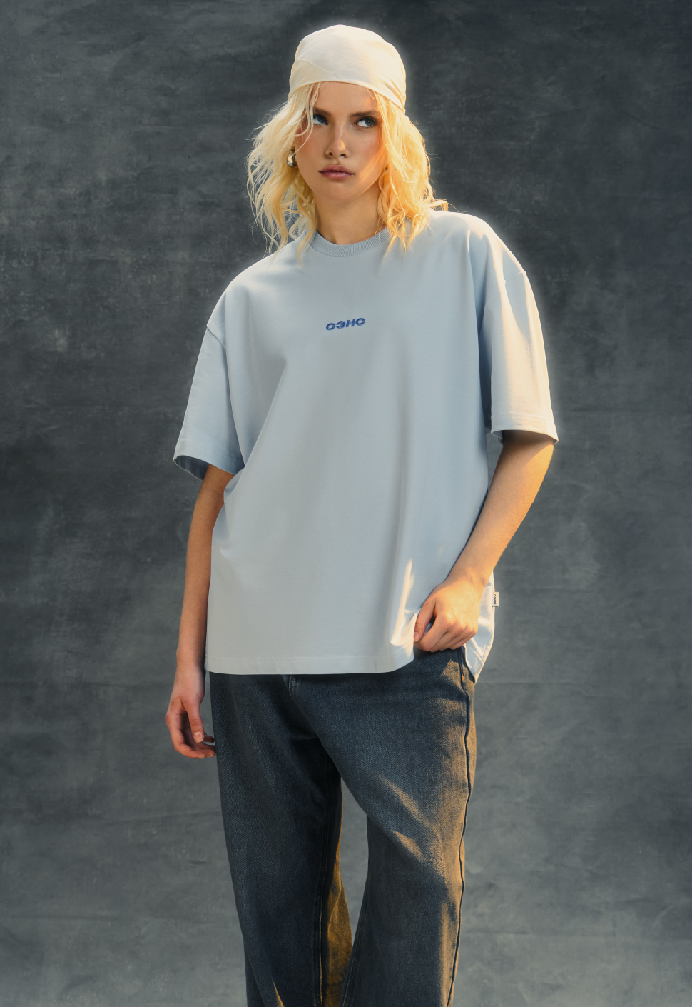 Футболка "Snowdrop" Небесная