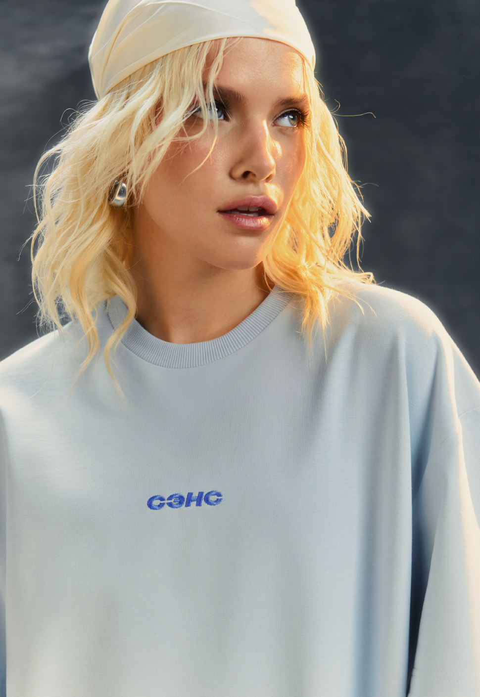 Футболка "Snowdrop" Небесная