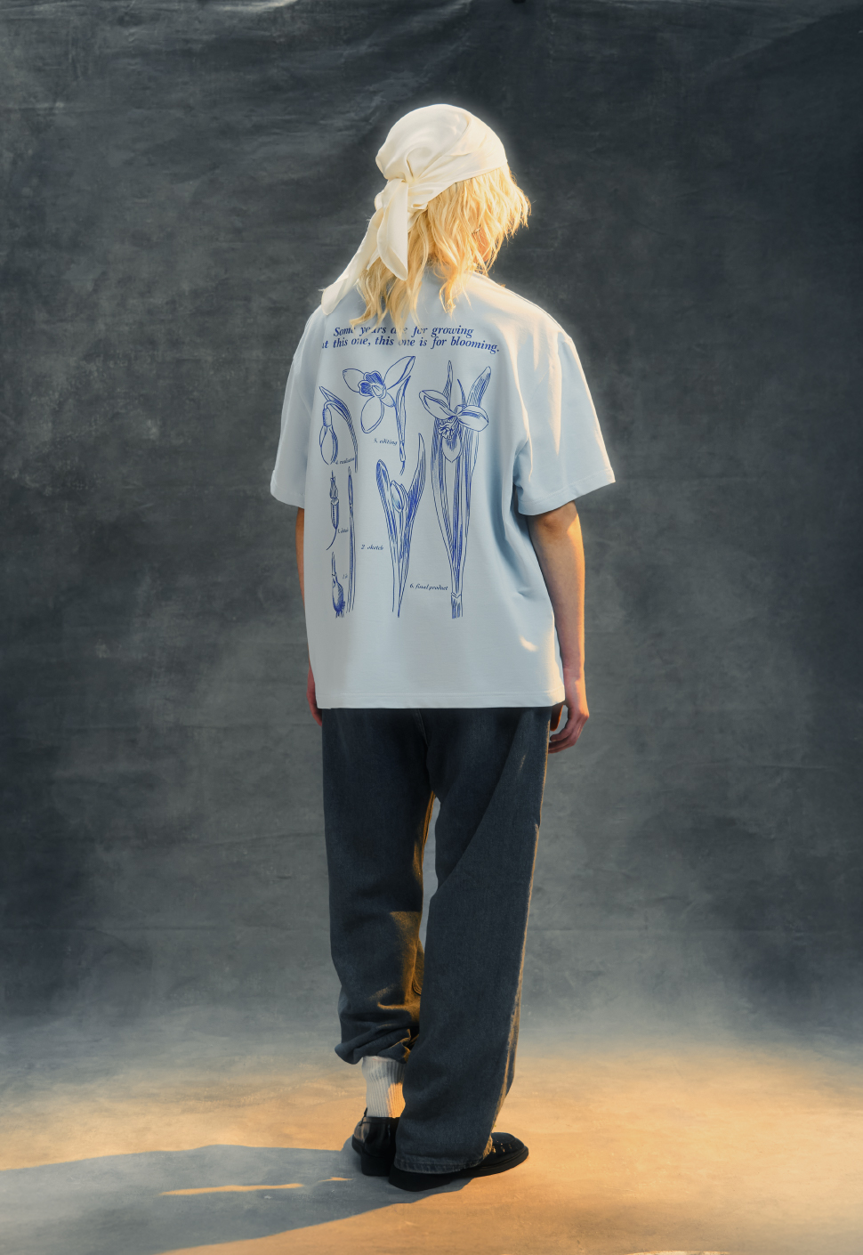 Футболка "Snowdrop" Небесная