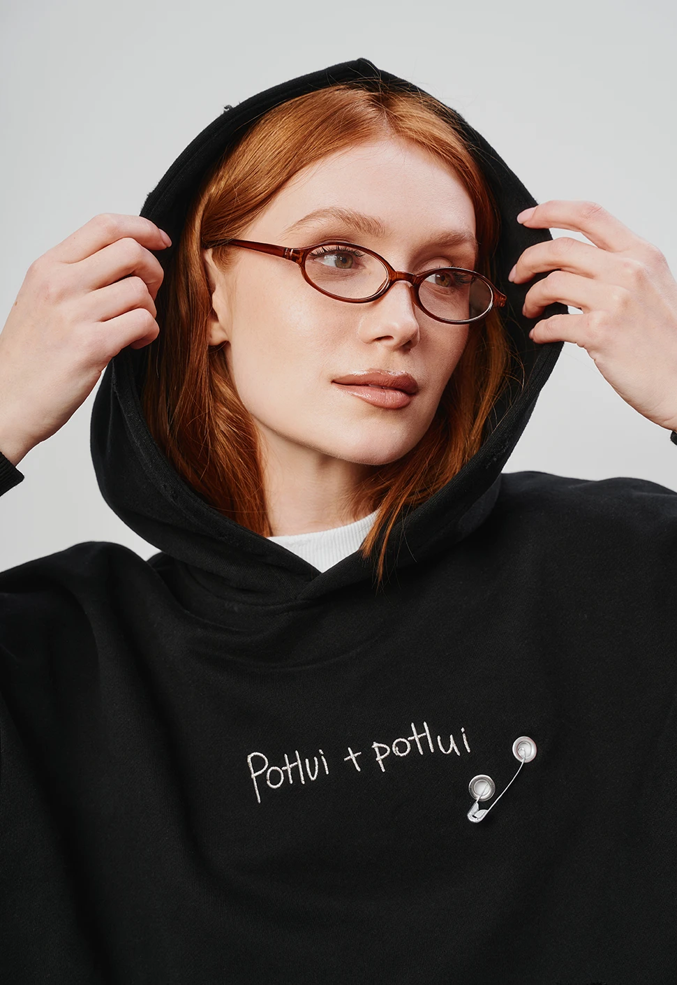 Худи "Po*ui+Po*ui" чёрное