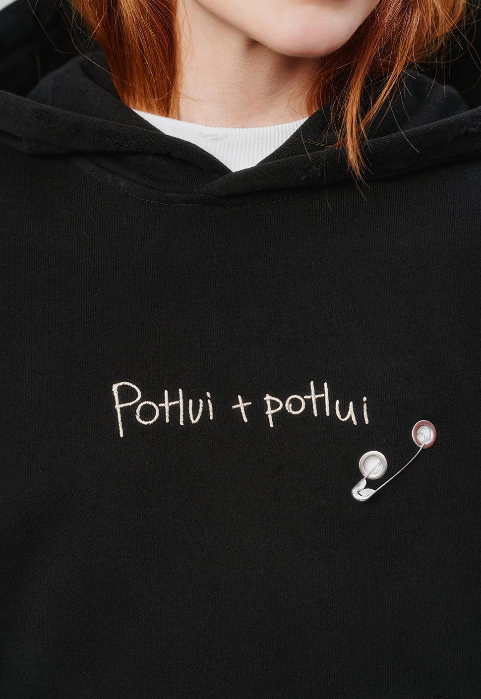 Худи "Po*ui+Po*ui" чёрное