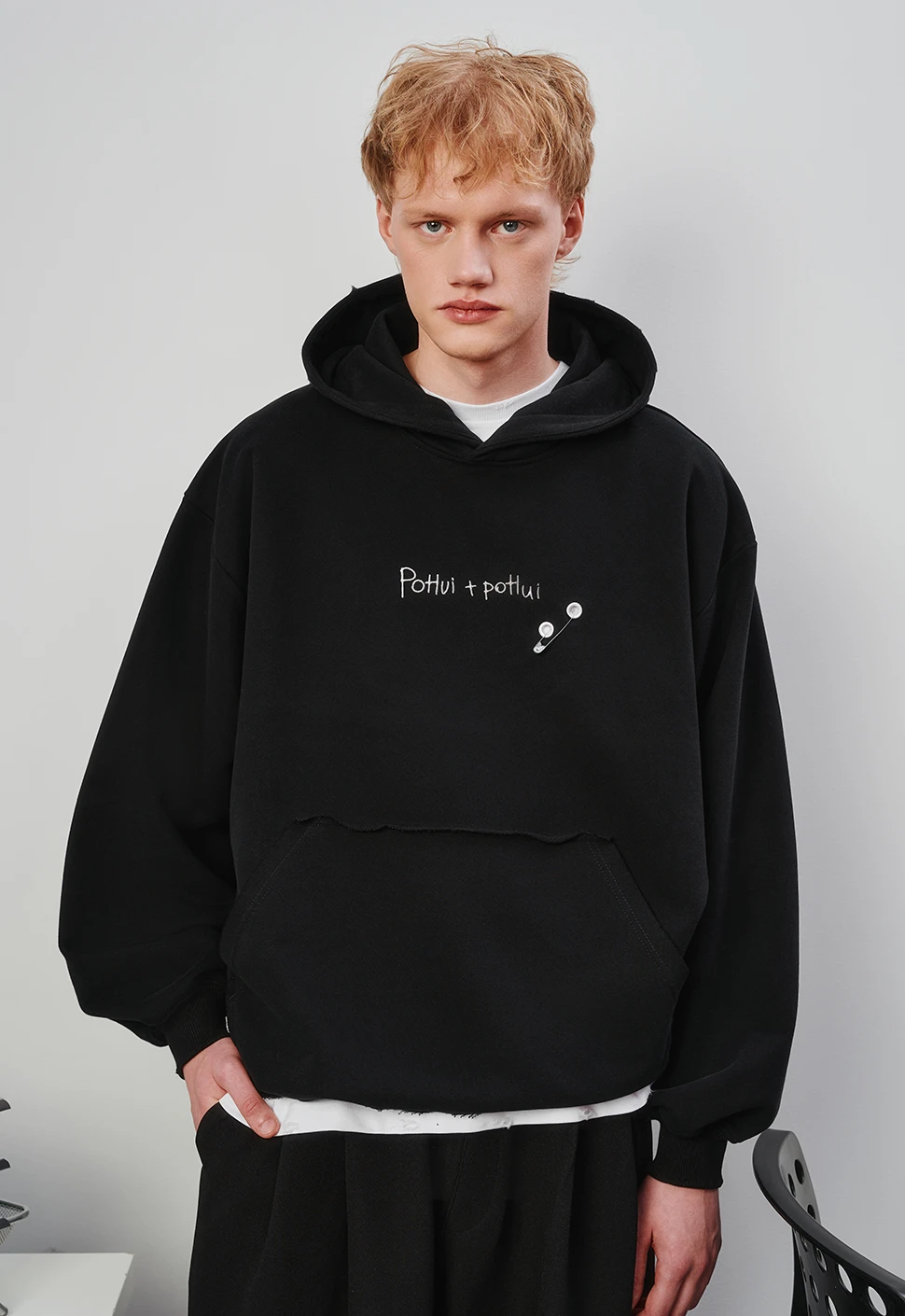 Худи "Po*ui+Po*ui" чёрное