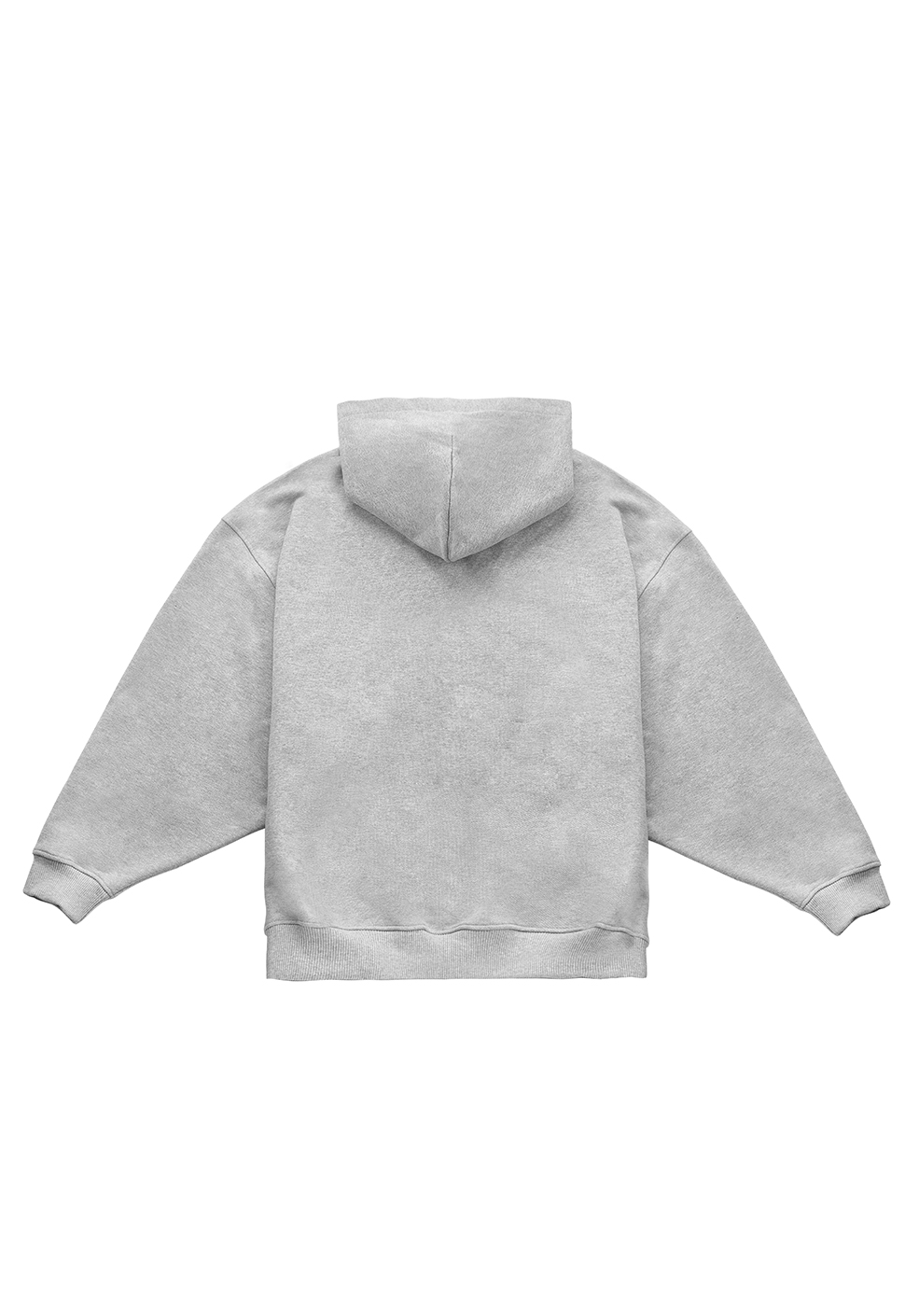 Худи "Oversize" Серый меланж