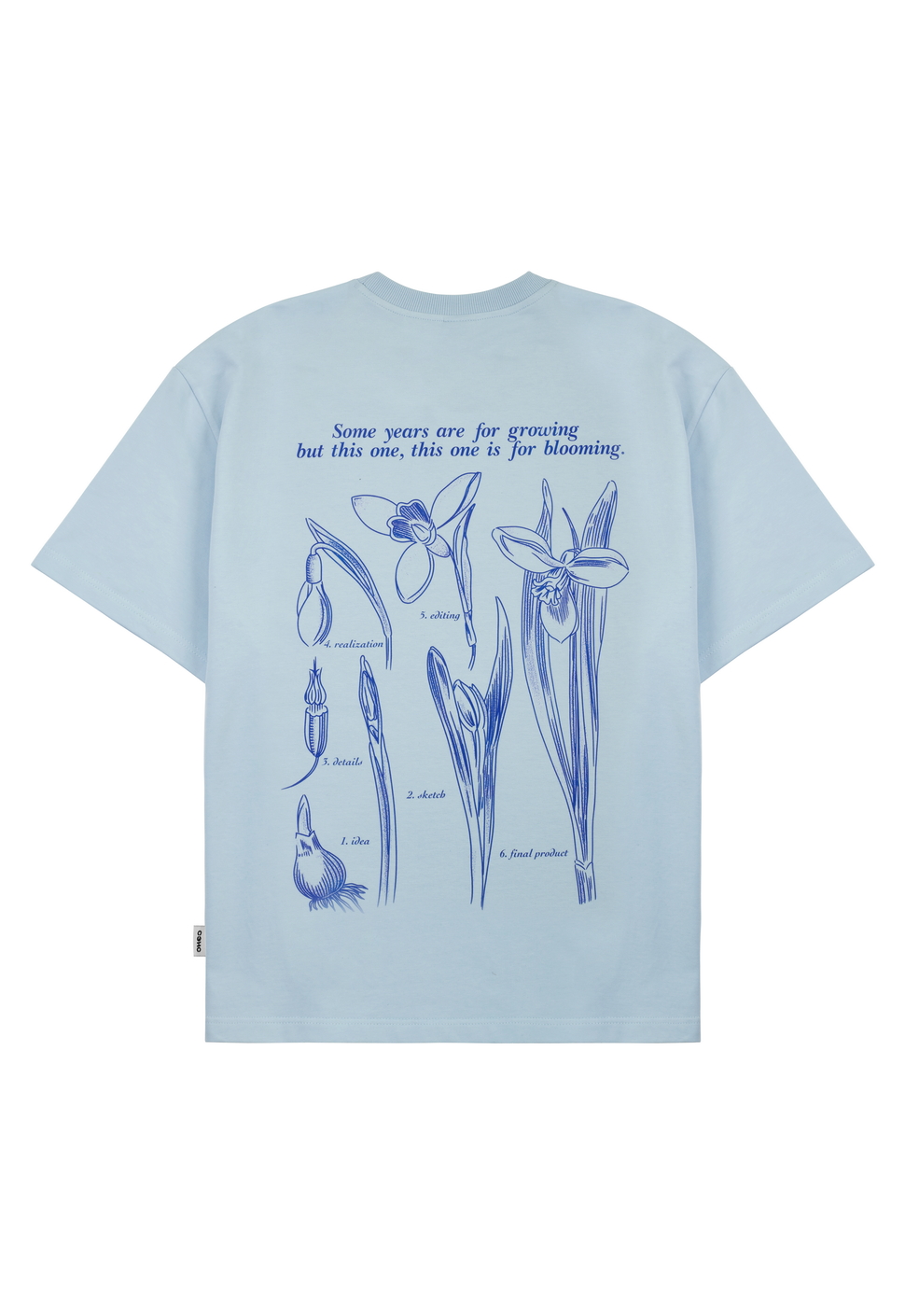 Футболка "Snowdrop" Небесная