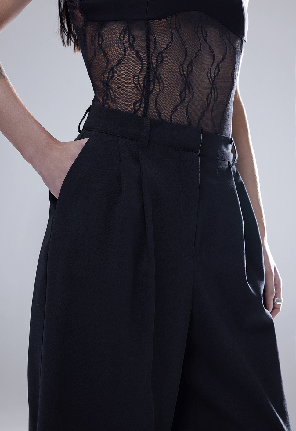 Брюки "Date night" Черные