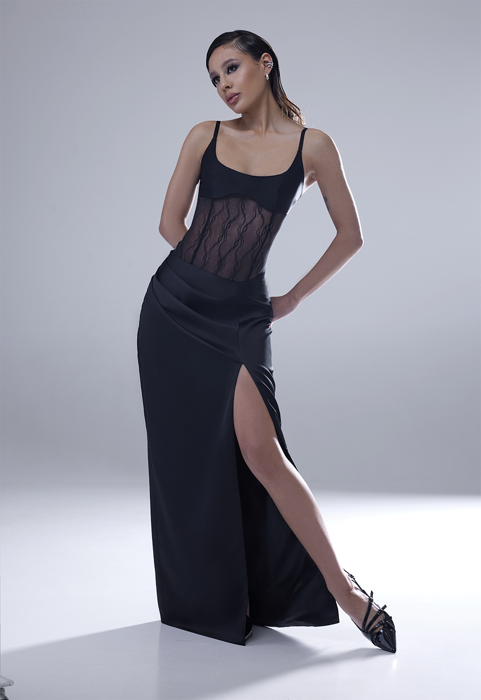 Юбка "Date night" Черная