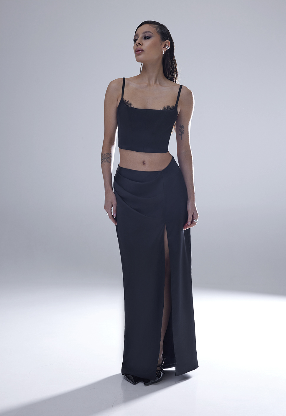 Юбка "Date night" Черная