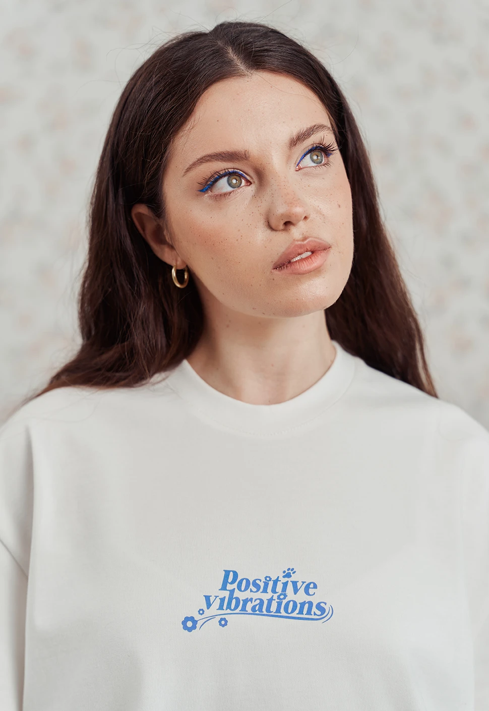 Футболка "Positive party" ванильный коктейль