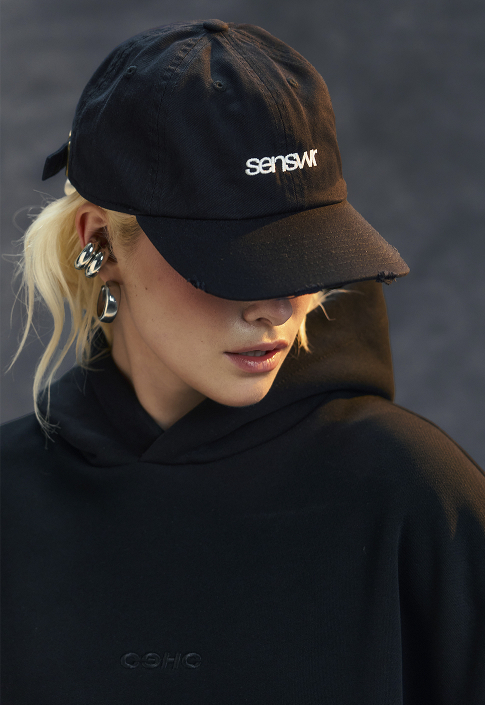 Бейсболка "Senswr" черная
